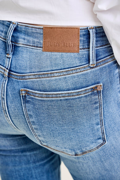 Women's High Waist Straight Leg Jeans