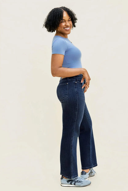 Women's High Waist Wide Leg Jeans