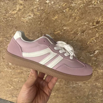 Women’s Nova Retro Colorblock Sneakers – Casual Lightweight Comfort Trainers